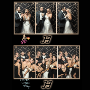 images of photobooth reception
