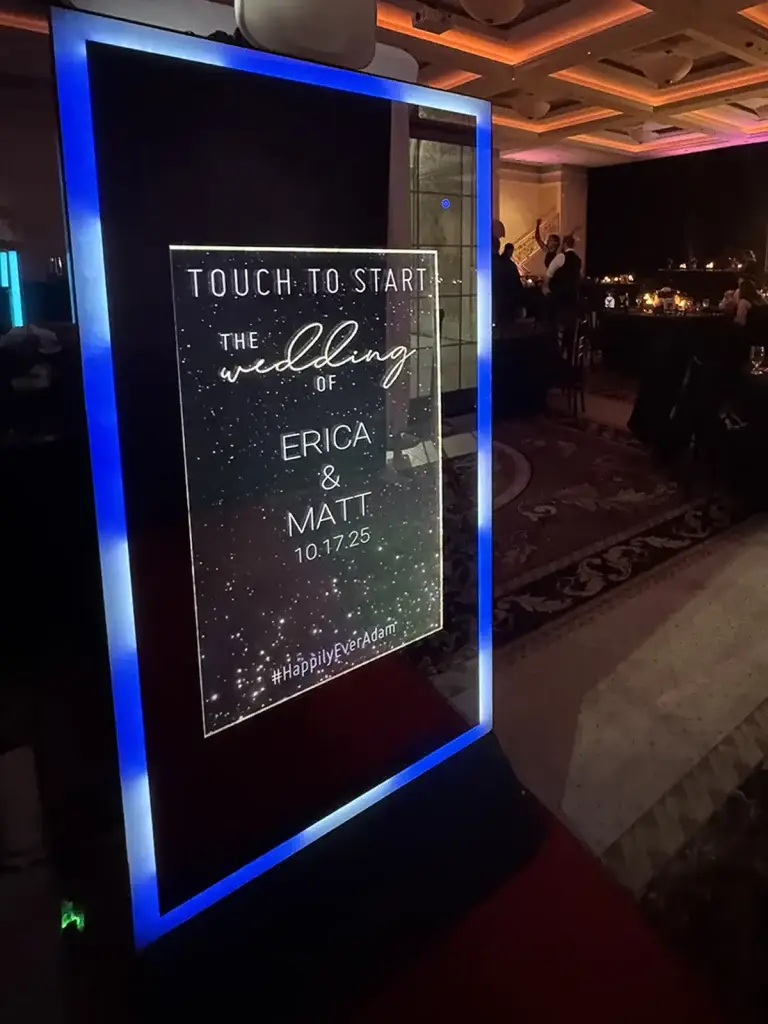 custom start screen on Tower Magic Mirror