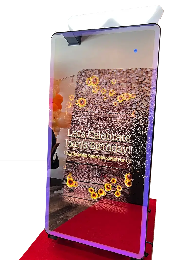 custom start screen on supreme magic mirror